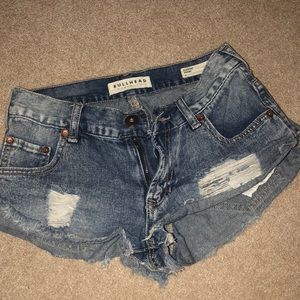Pacsun shorts size 0